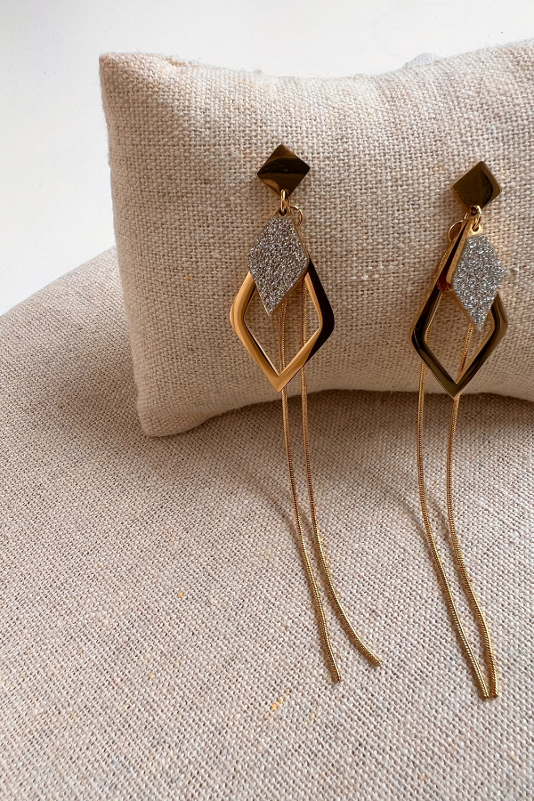 Z869ST23511 Earrings Gold