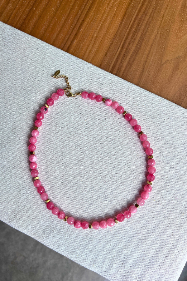 Anmi Z871M24005 Necklace Pink