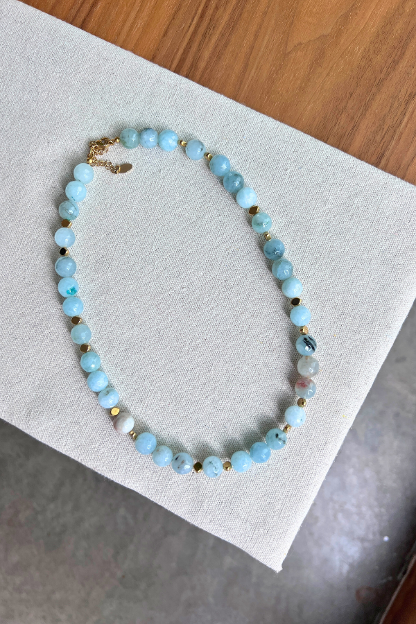 Anmi Z871M24005 Necklace Aqua