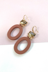 Blom Earrings Brown