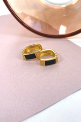 Maja Earrings Black