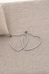 316ST22506 Earrings Silver