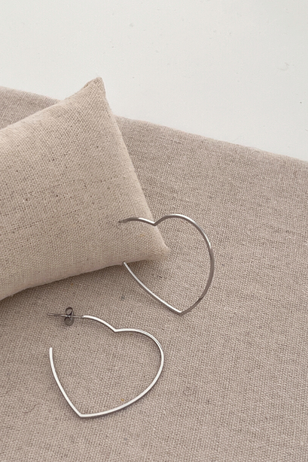 316ST22506 Earrings Silver
