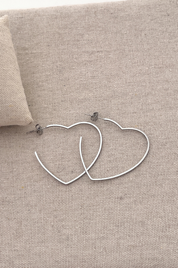 316ST22506 Earrings Silver