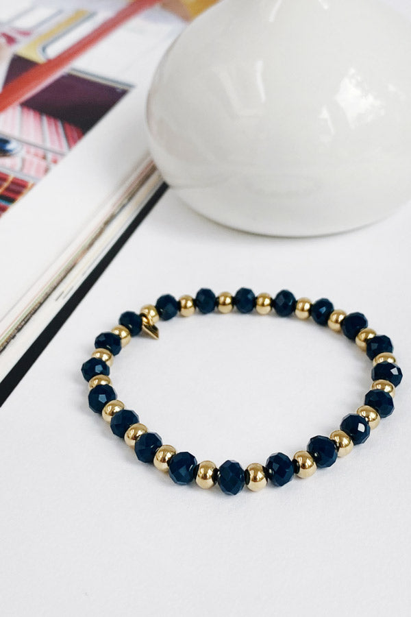 Pia Bracelet Dark Blue