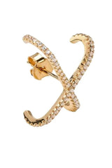Not the Same Earrings Gold