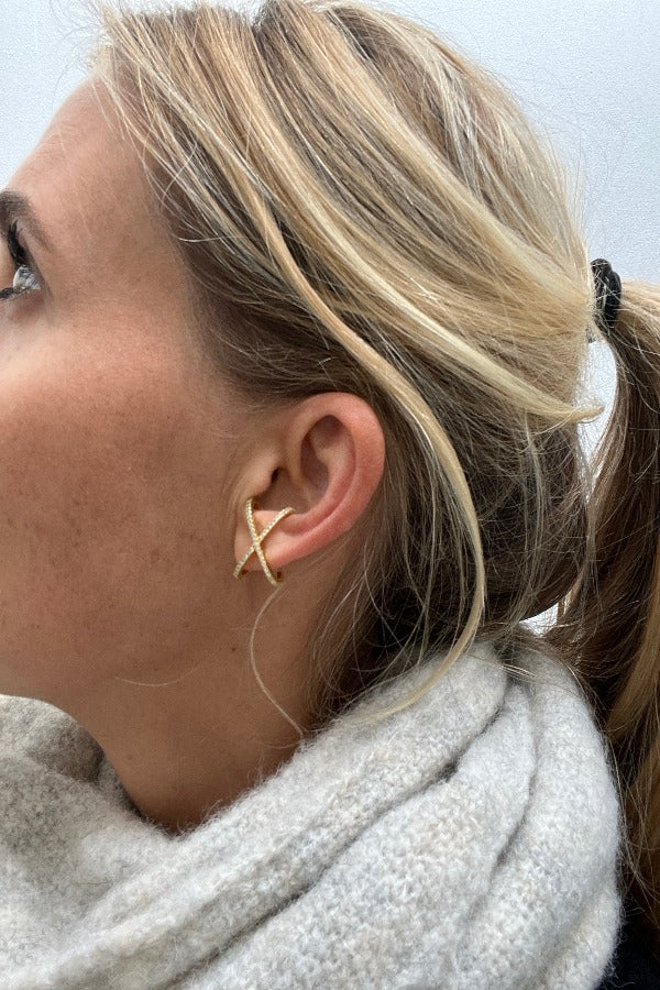 Not the Same Earrings Gold