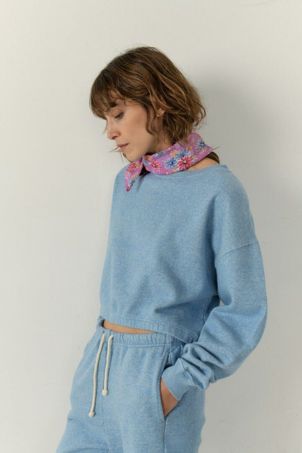 Pieburg PIE03A Sweatshirt Sky Blue
