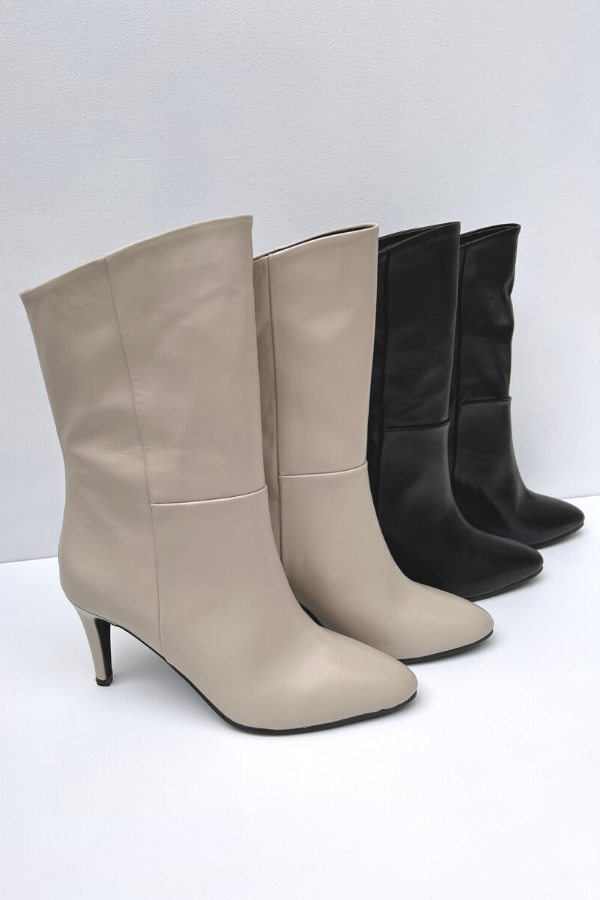 Becky 47650 Short Boots Cream