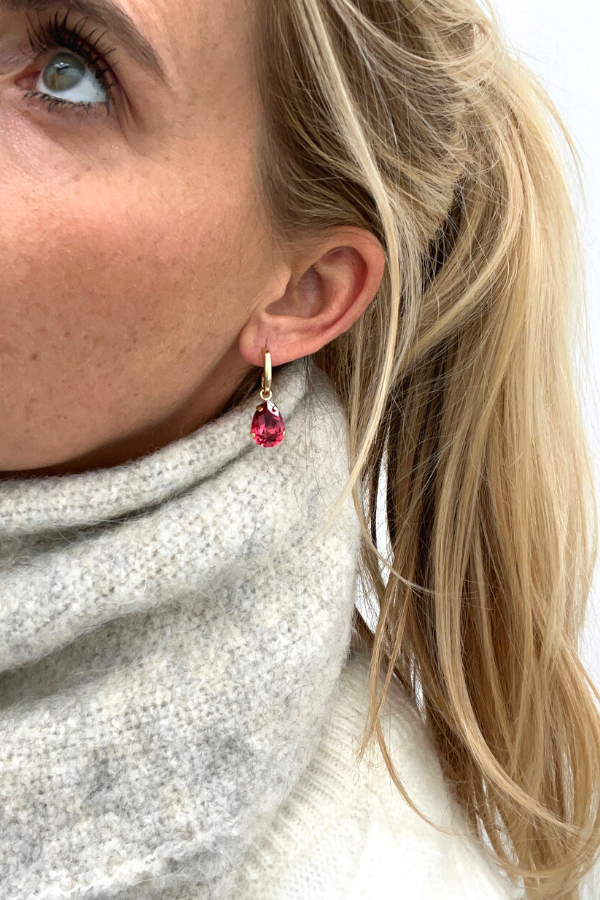 Carmen Earrings Pink