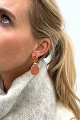 Cato Earrings Orange