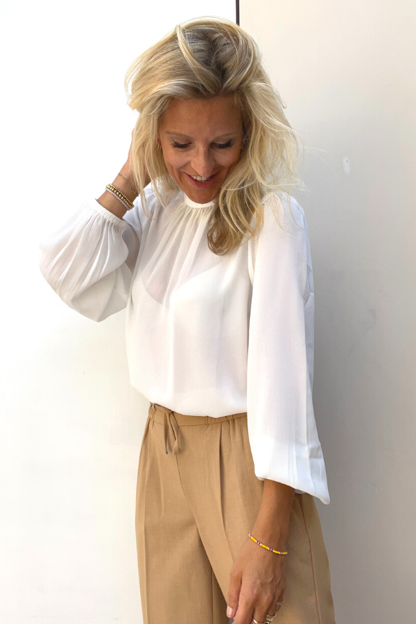 Cellani 20116742 Blouse Cloud Dancer