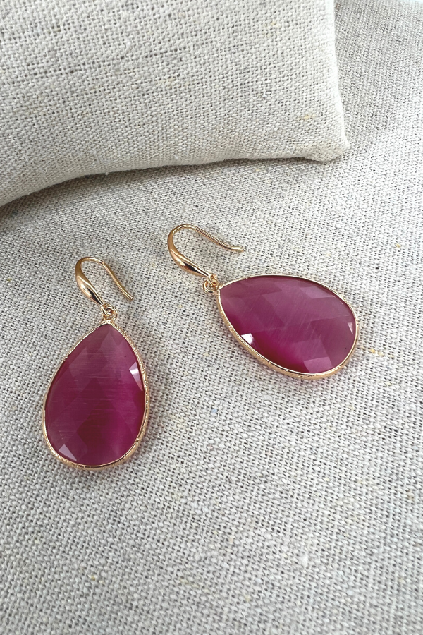 Charlotte Earrings Rose