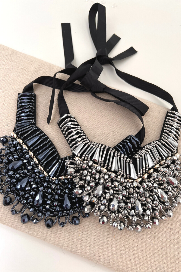 Coba Necklace Light Grey