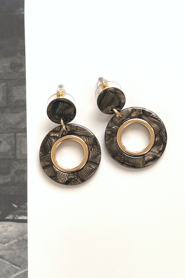 Chloe Earrings Black