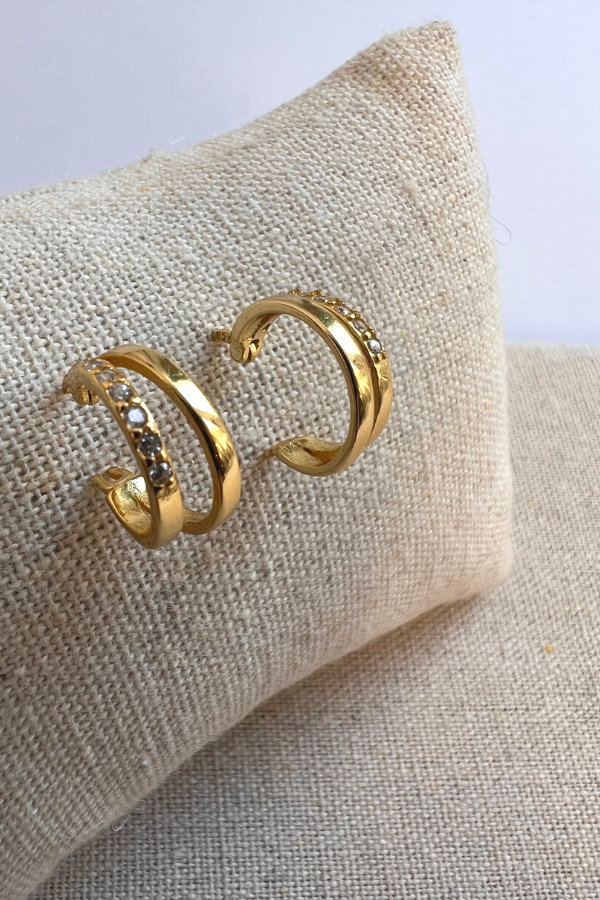 Panna Earrings Gold
