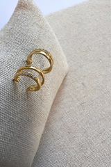 Panna Earrings Gold