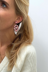 Catharina Earrings Pink