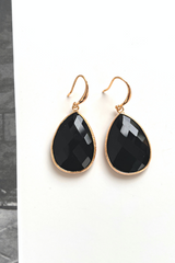 Charlotte Earrings Black