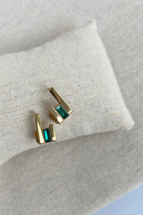 14ST22521 Earrings Green