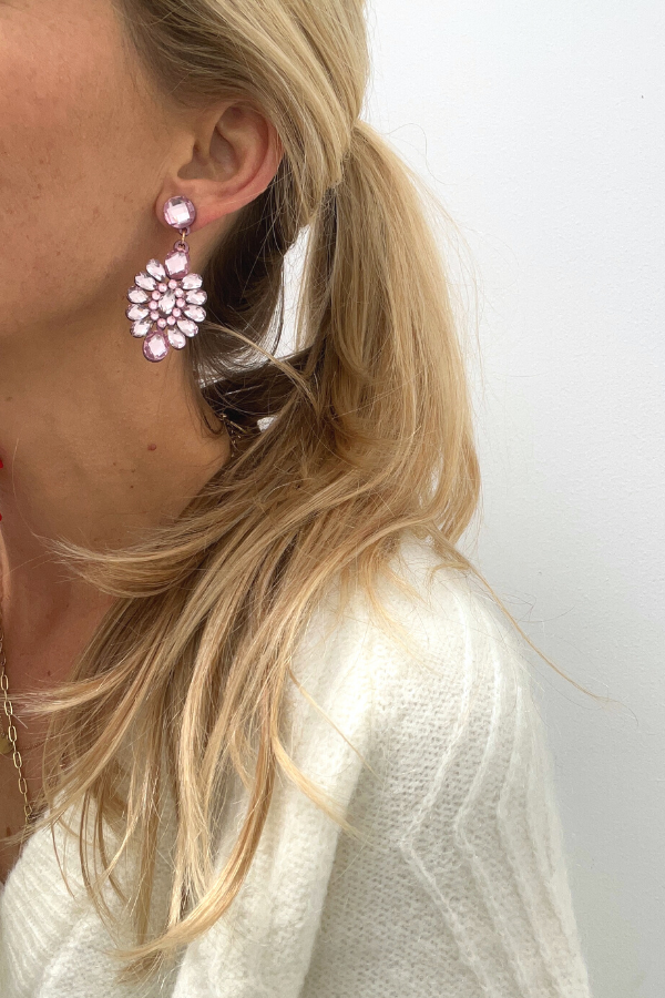 Chiara Earrings Pink