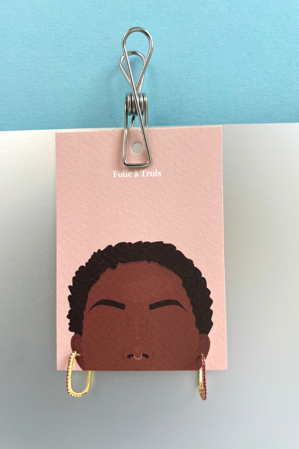 Fair Game Big Earrings Ruby Rose