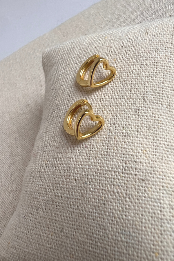 Pien Earrings Gold