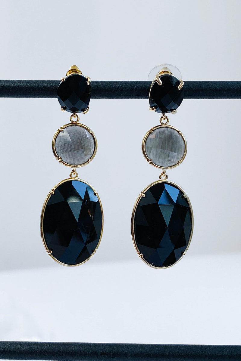 Amaya Earrings Black