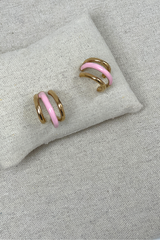 Judy ER0034 Earrings Pink
