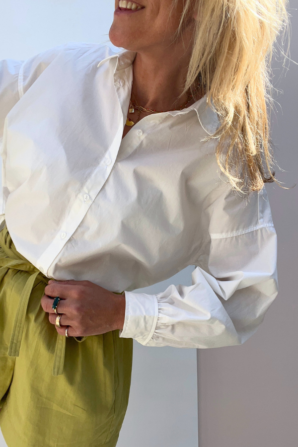 Kellyuni Blouse Offwhite