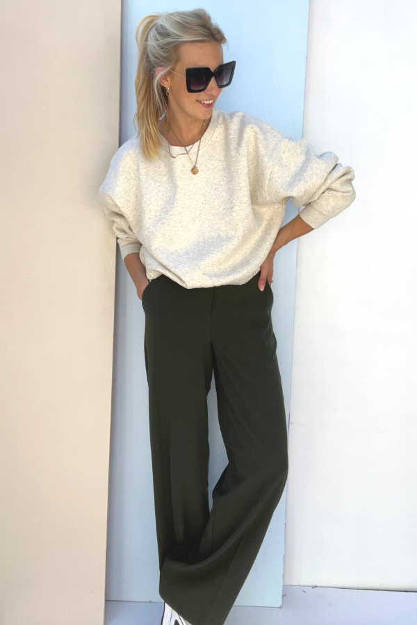 Pieburg PIE03A Sweatshirt Polaire Chiné